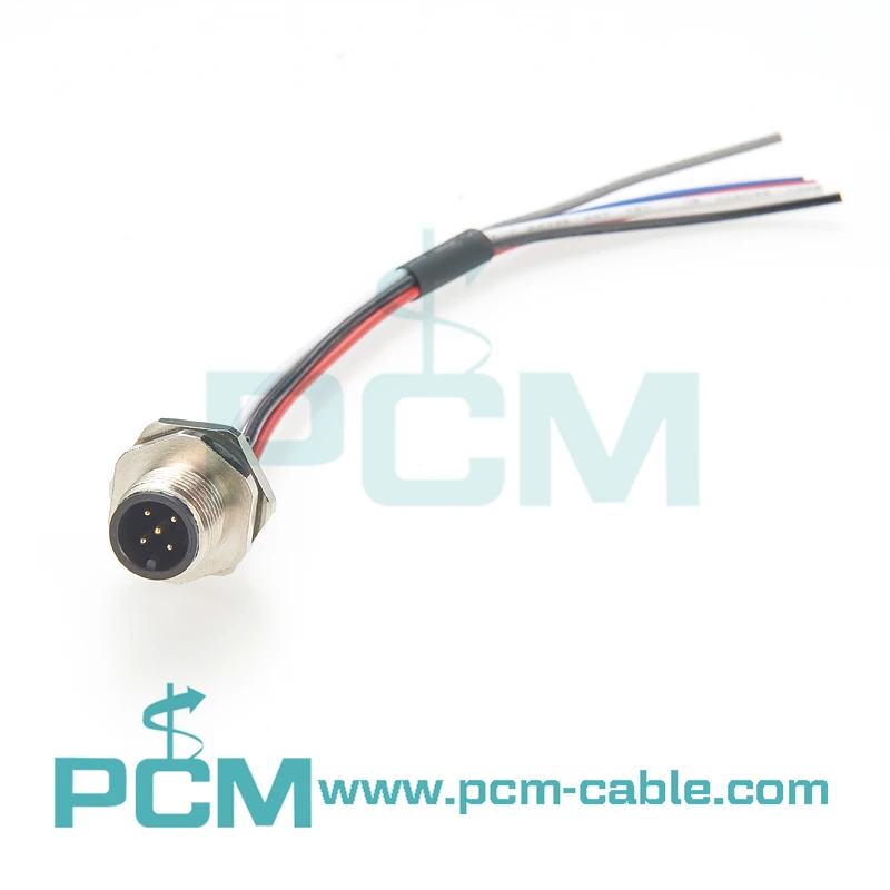 NMEA 2000 M12 5-pin A-code Panel Mount Connector factory