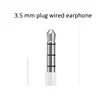 Auricolare bianco da 3,5 mm