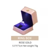 Ring Box Rose Gold