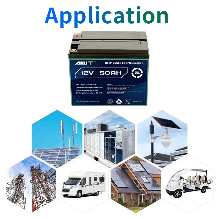 AWT Deep Cycle  Lifepo4 BMS Lithium Battery Pack 12v 24V 48v 50ah 100ah 150ah 200ah 300ah Lifepo4 Lithium Ion Battery for RV