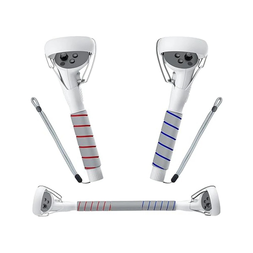 in VR Long Arms Handle Attachments for Oculus Quest