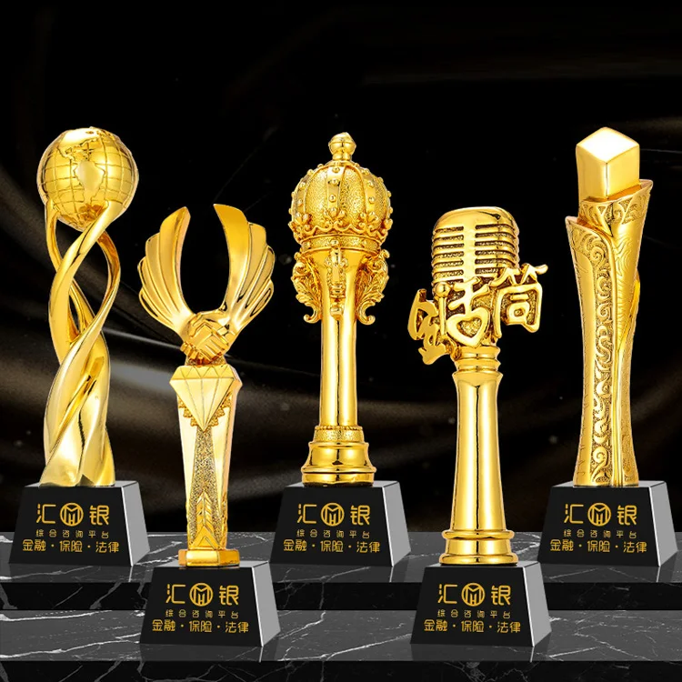 product factory wholesale customized league trophy crystal resin trophy-27