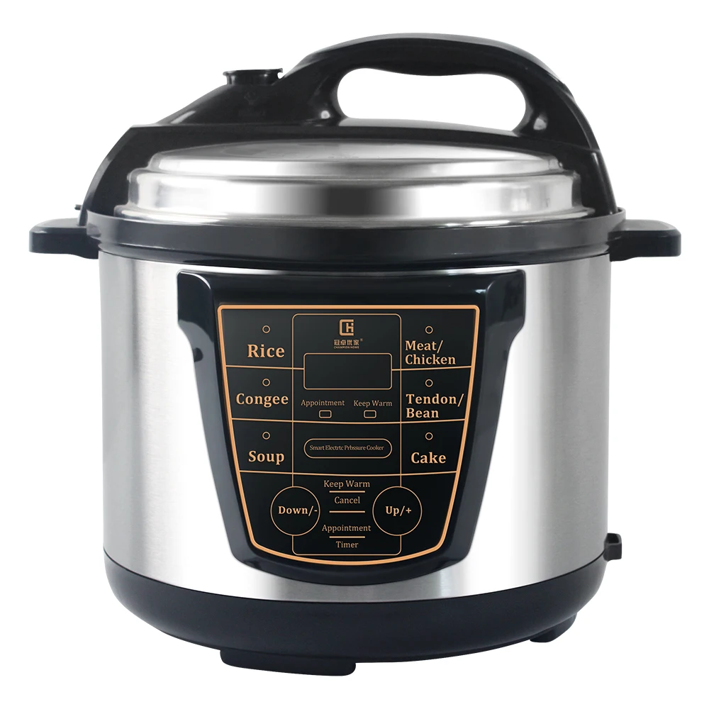 Commercial Pressure Cooker Multifunction Rice Cooker CE CB 6L~12L Stainless Steel 304 Electric Pressure Cooker