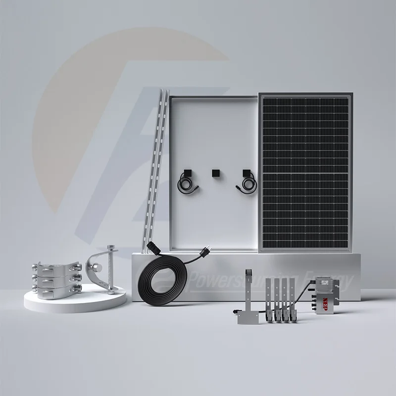 Germany System Plug and Play Solar Balcony Mount Solar Panel 800 Watt Solar Panel Kit on Grid Complete Set Solar Home Power