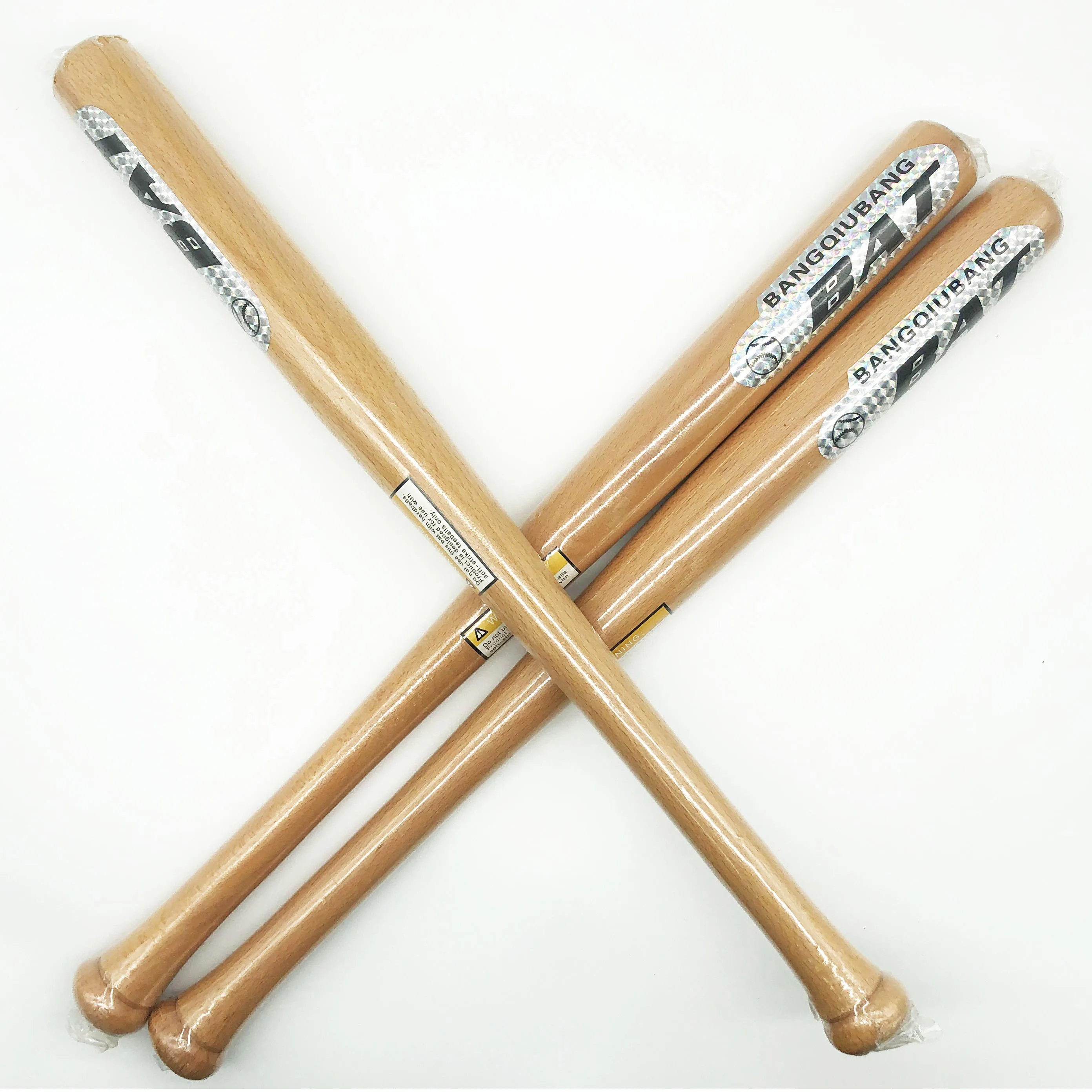Wooden Baseball Bat (beech) - Perfect for Training & Protection