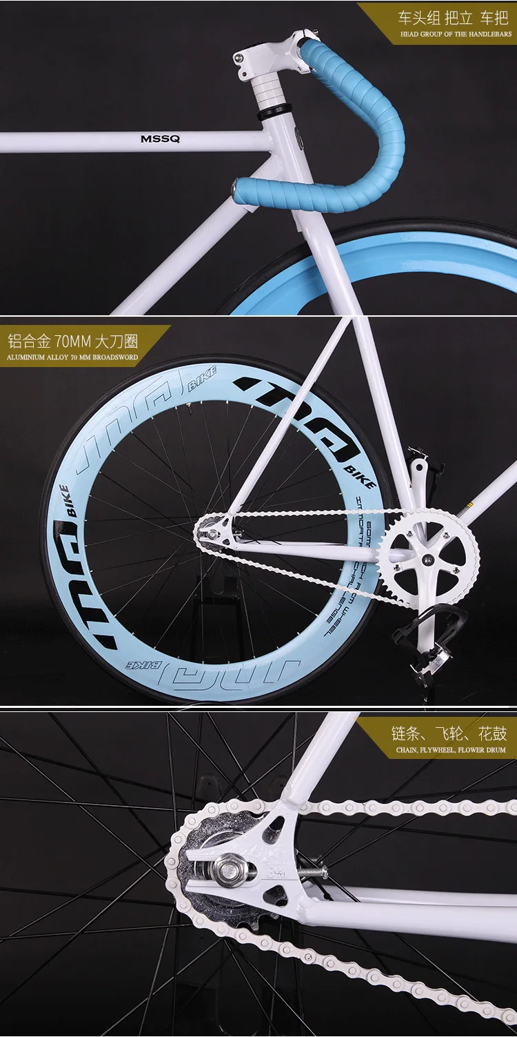 700c Classic Fixed Gear Bicycle/oem Fixie Bikes Single Speed Steel