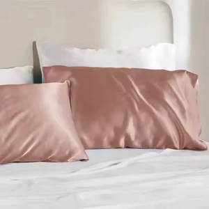 Luxury Bedding Set Satin Pillowcase Hotel Designs Satin Stripe Bedding Sheet Set Pillowcase Luxury Silk Pillow Cases