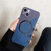 With magnetic Contrast Color purple blue