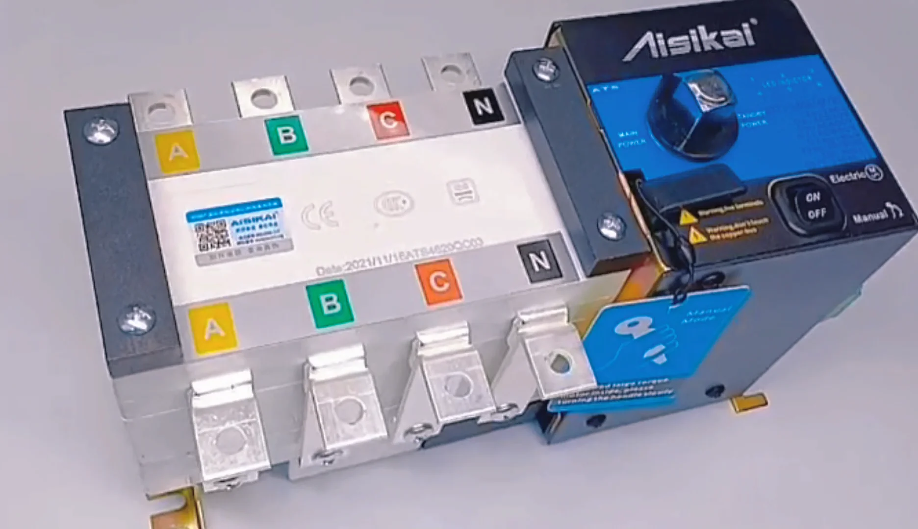 Generator Automatic Transfer Switch Ats 4p 100a 160a 300a 400a Price