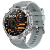 silver silicone strap