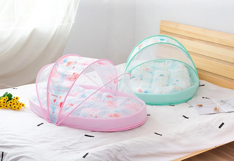 2022 Portable Bed In Bed Baby Crib Foldable Newborn Bed Mosquito Net Bionic Anti-Pressure