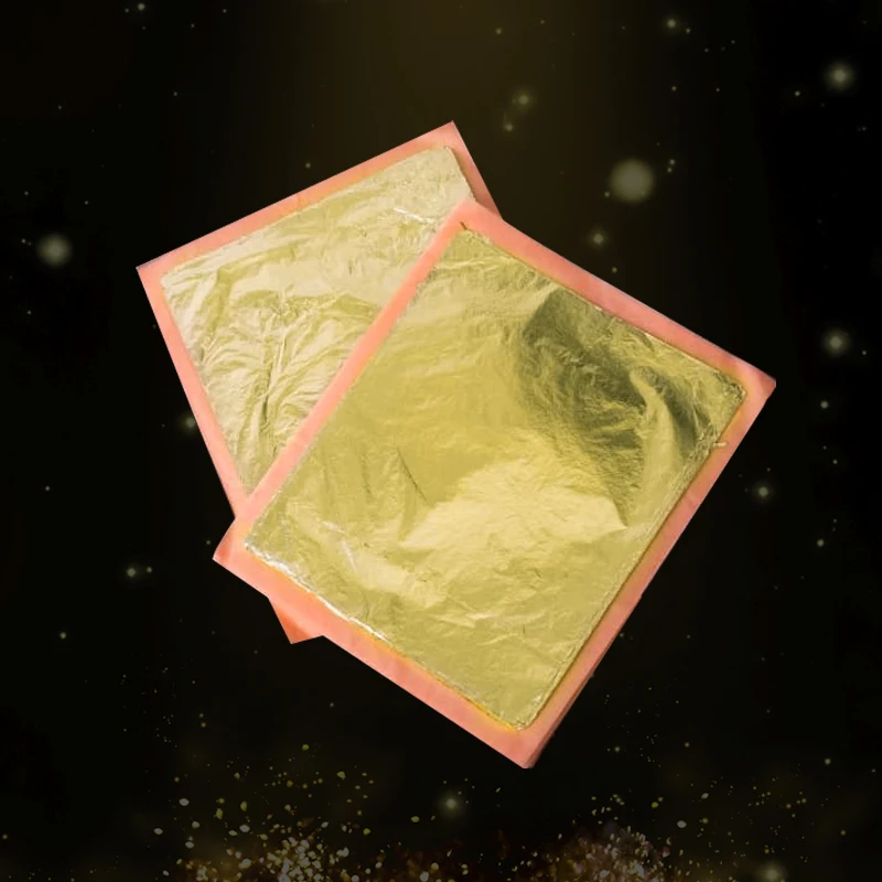 Imitation Gold Leaf Foil 16 x 16 cm - 10000 Sheets for Furniture