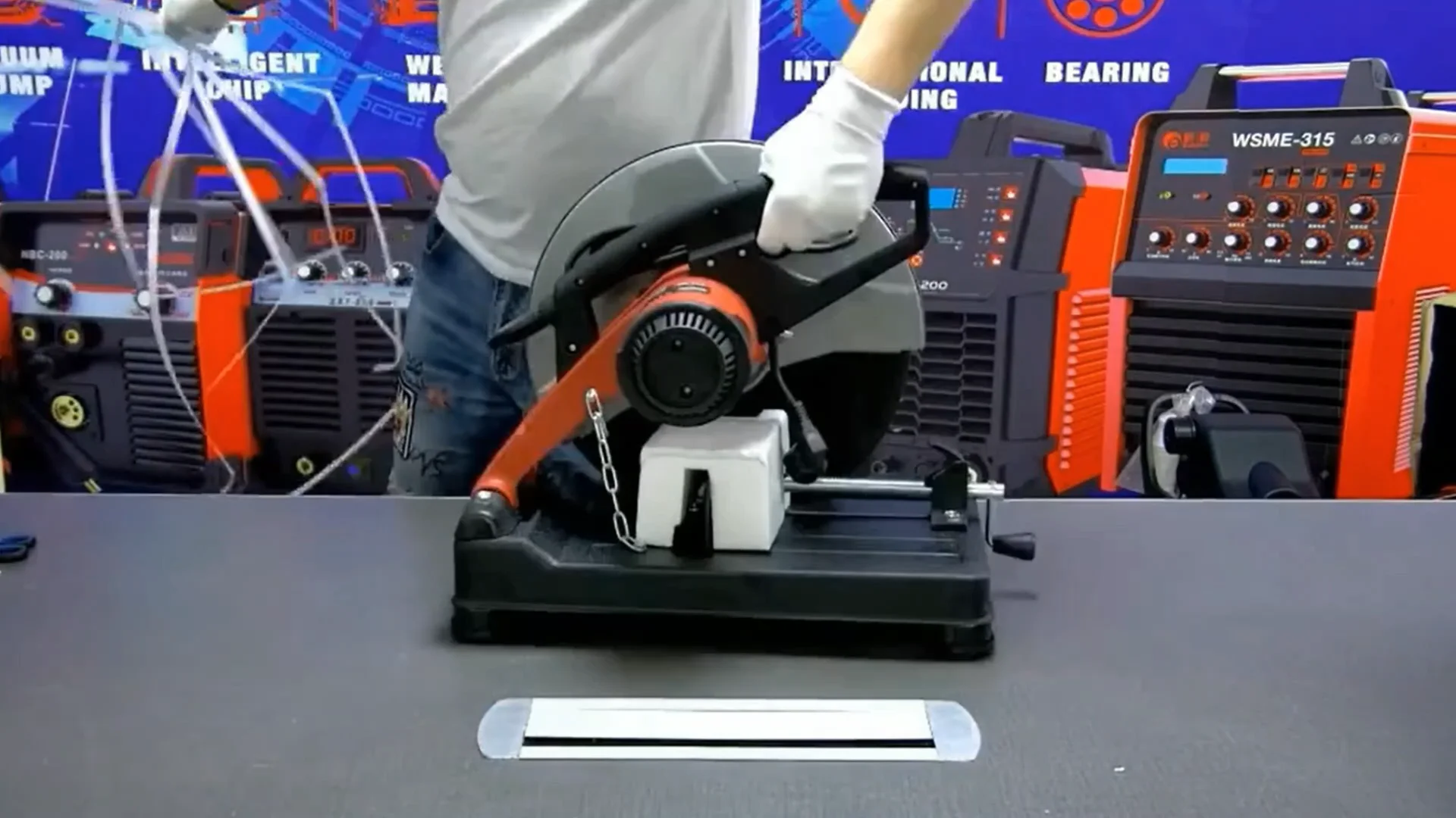 Wholesale 220v 1800w Abrasive Wheel Electric Miter Steel Dry Cutter 355