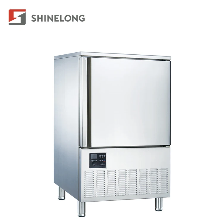 Shinelong Quick Freezing Blast Freezer Machine Standing Shock Freezer Blast Chiller for Meat