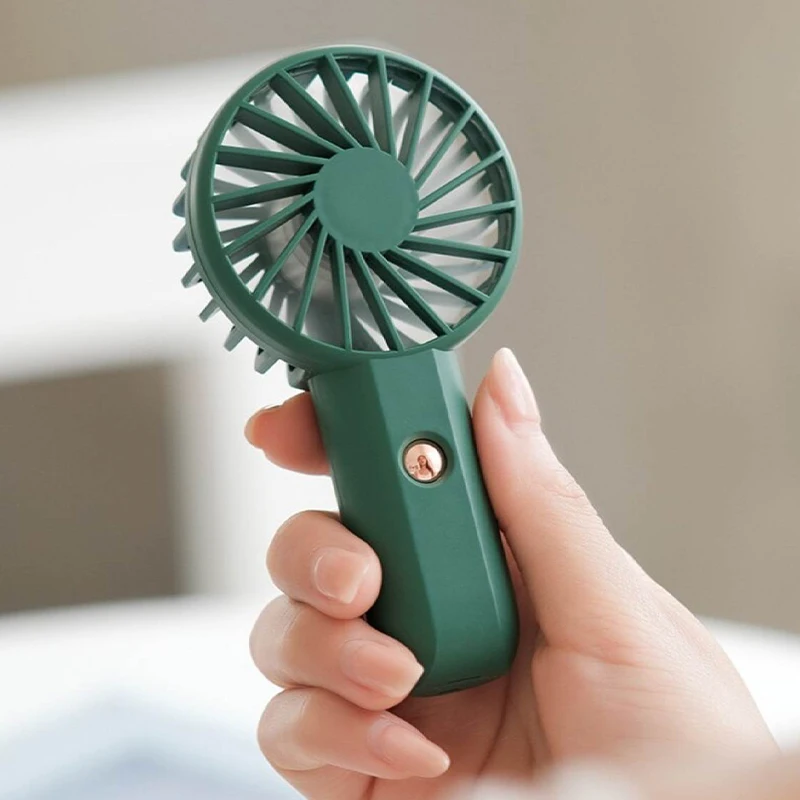 CYKE Portable Handheld Mini Small Electric Fan 3 Speed Personal Usb Chargeable Hand Fans Ventilador Mano DQ208