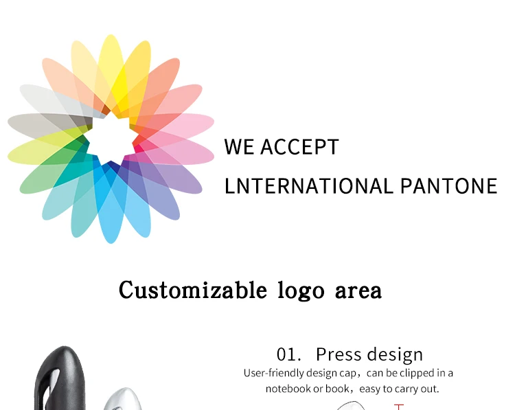 New Design Colorful Sky Fighter Gel Pen Stylus Plastic Pen for Custom Logo