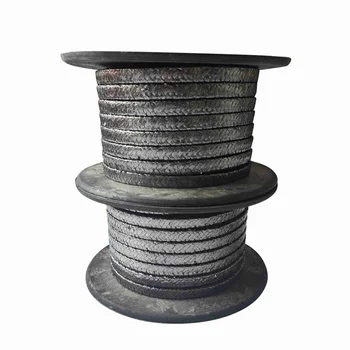 Industrial pure ptfe graphite gland packing flexible graphite gland packing f