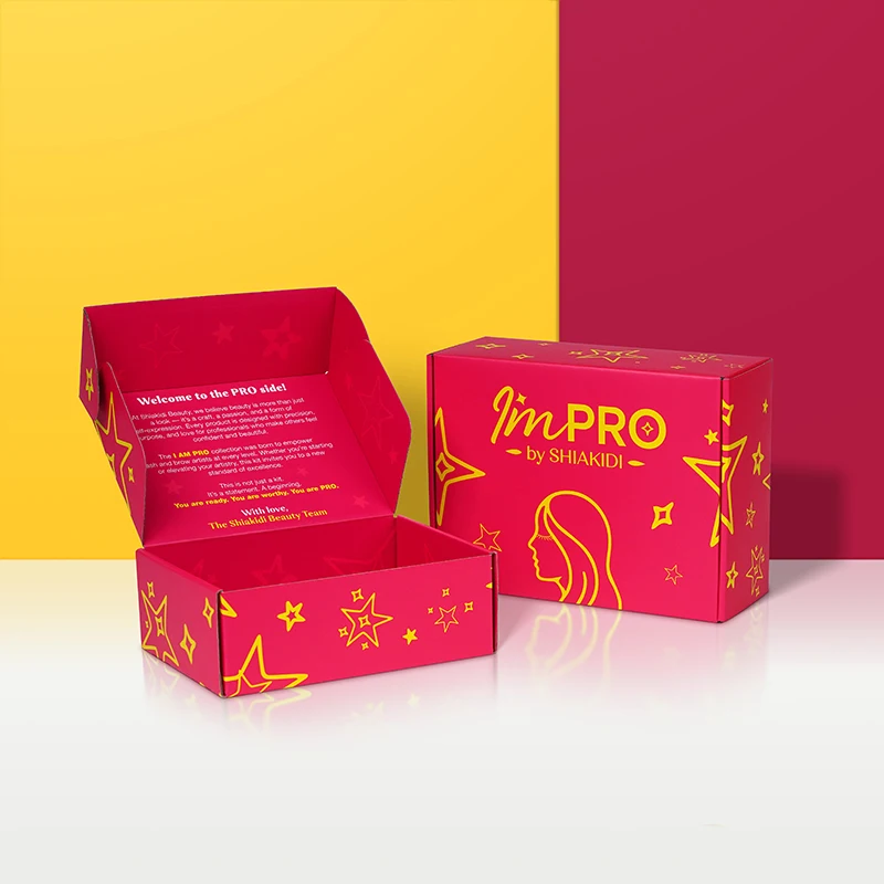 Handmade Mailer Box Custom Logo Print Shipping Airplane Kraft Corrugated Foldable Packaging Gift Carton Box for Clothing Shoes