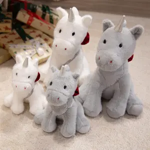 Wholesale of New Rose unicorn Plush Figurines for Valentine's Day and Birthday Gifts