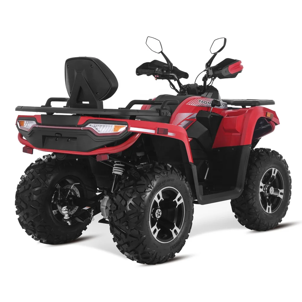 Tao Motor Automatic Chain Drive Gas Fuel Power 4 Wheeler Alloy Rim LED Light Farm ATV 4X4 300cc ATV with EPA EEC T3B ECE