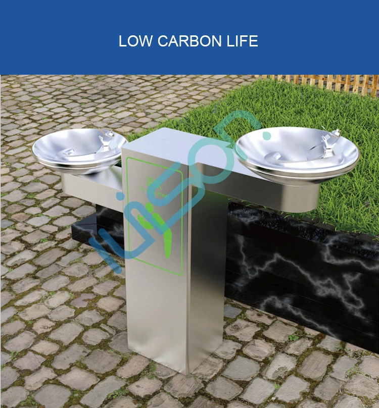 Outdoor Drinking Fountain Public Water Cooler Water Drinking Station manufacture