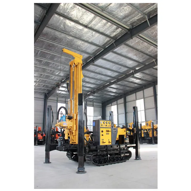 
 2021 best selling Cheaper KW200R multifunction hydraulic Crawler Water Well Drilling Rig machine w