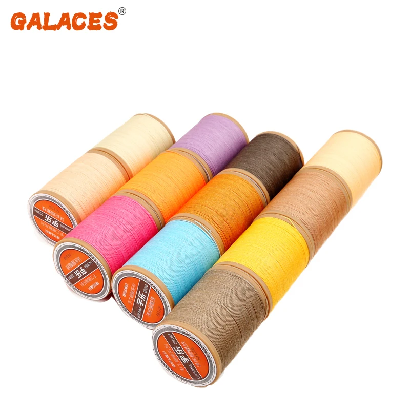 Buy Wholesale China 0.55mm Waxed Thread For Leather Sewing