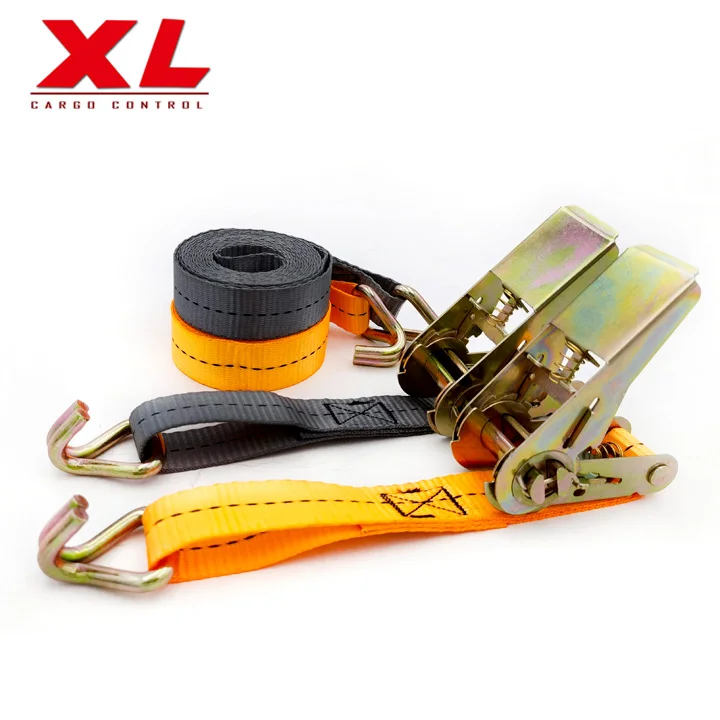 25mm 800kg Heavy Duty Ratchet Lashing Belts Buckle Strap 25mm Cargo