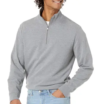 Wholesale New Trends Custom Sportswear Plus Size Crewneck Fleece Sweatshirt Leisure Hoodie for Men