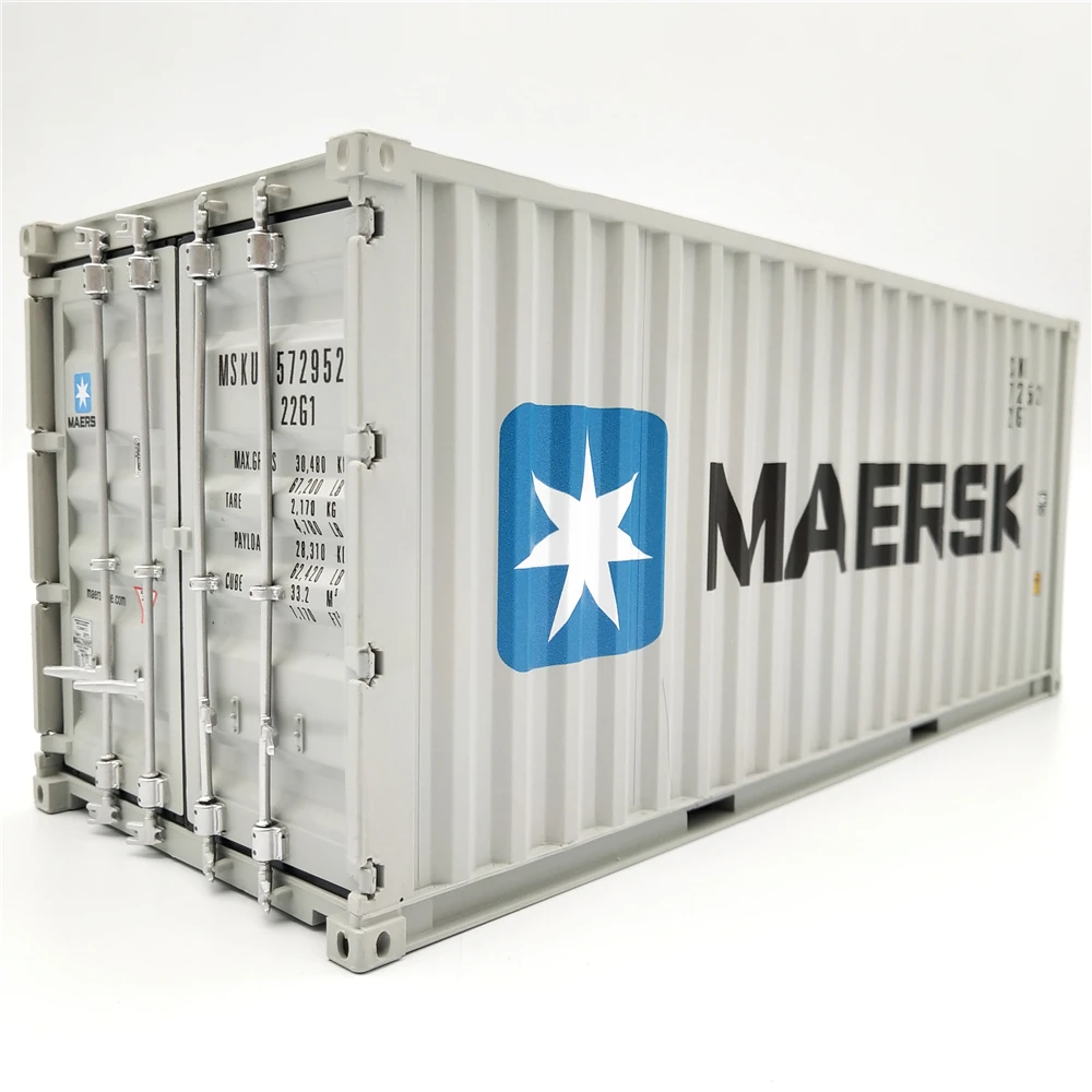 X 30cm 1:20 MAERSK Line Shipping line 20GP container model manufactory shipping container scale model O.A.S ship model