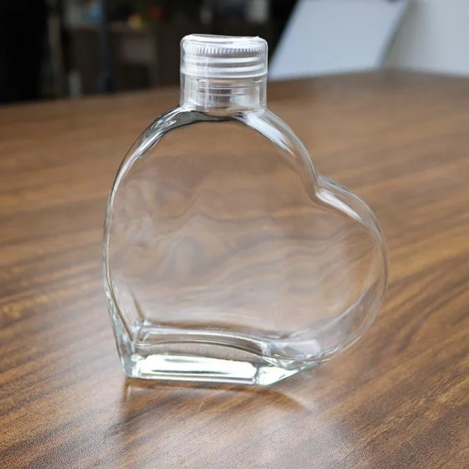 Thick Bottom 100ml 200ml 500ml Rectangle square Super Flint Glass Perfume Bottle with Cork
