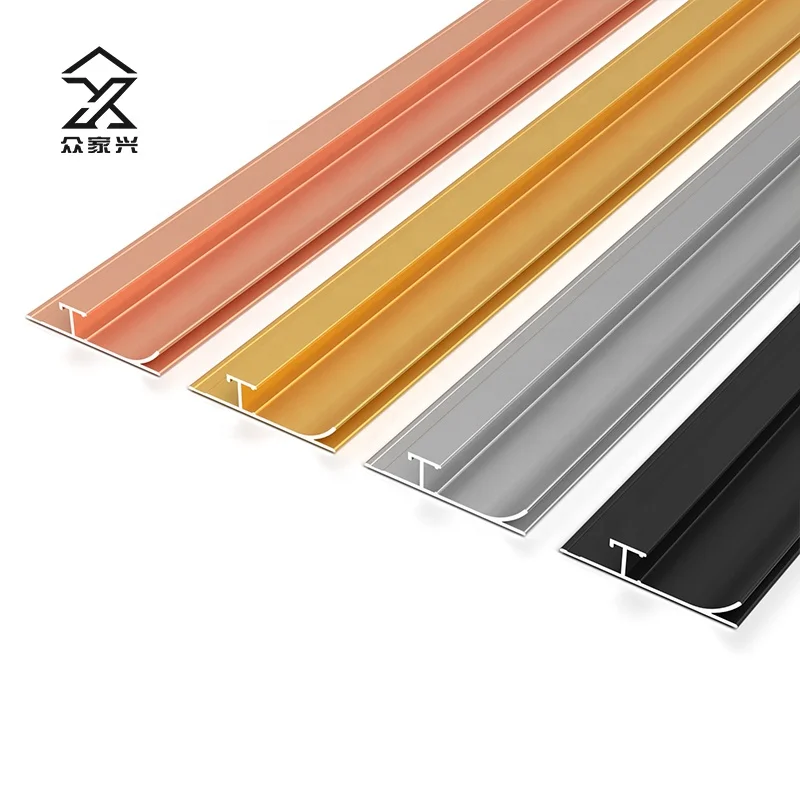 Hot Sale Factory Wholesale Led Aluminum Alloy Edge Trim profile Skirting Board Thin