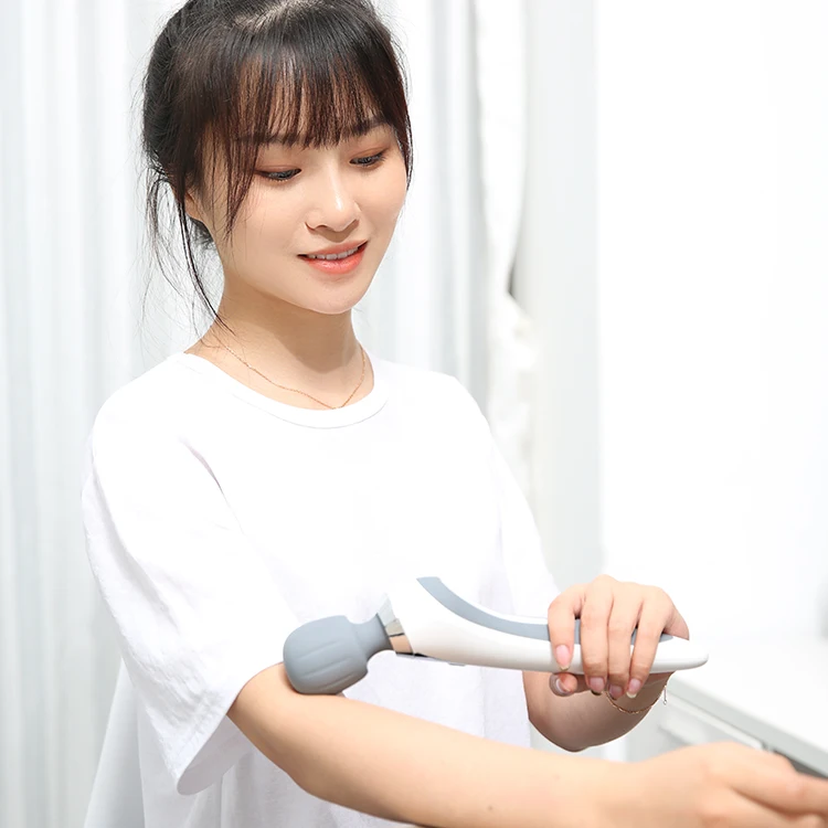 Vibration Massage Hammer Handheld Vibration Massage Stick Waterproof Waist Shoulder and Cervical Massager