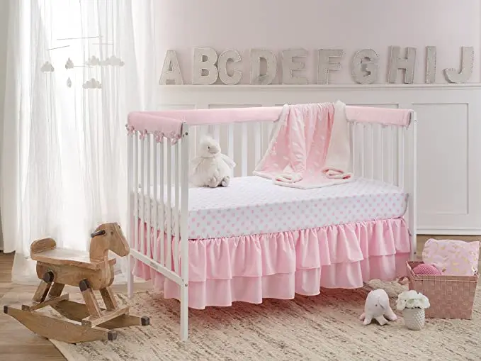 Wholesale 100 Polyester Custom Printed Minky Fleece Baby Dot Blanket