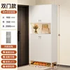 White, double-panel hollow iron frame, 900*350*2000 mm