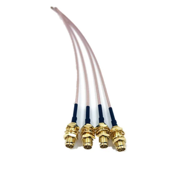 UFL to SMA Low Loss WIFI Antenna Feeder RG178 with 18CM Cable Length