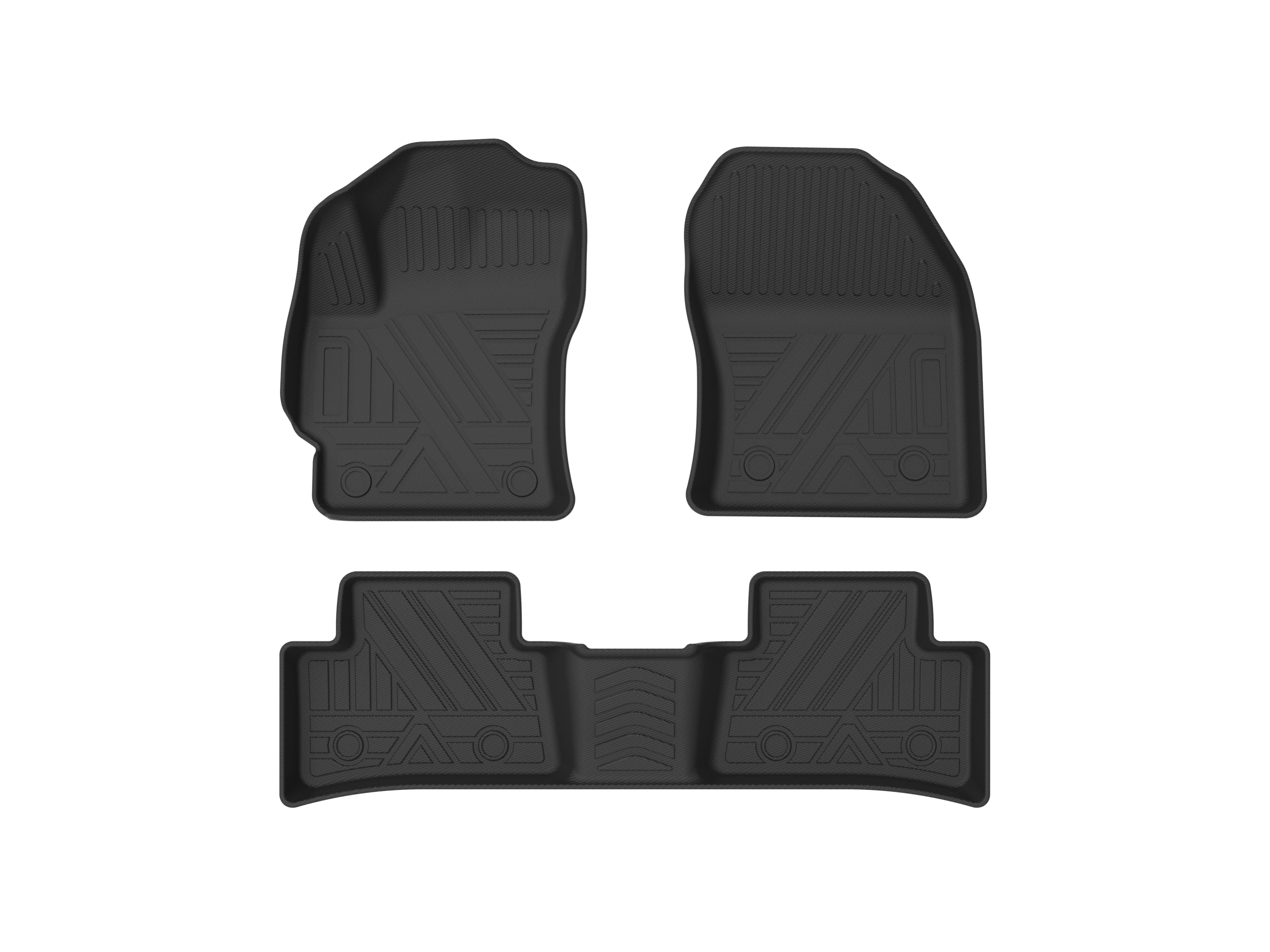 Hot Selling Car Accessories Deep Dish Matting Car Floor Mat For Toyota