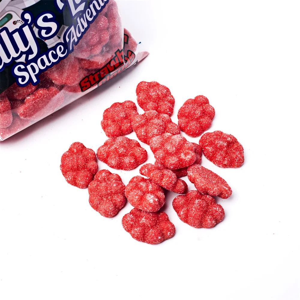 Factory Custom Made Cloud Shaped Gummies With Strawberry Flavor in Soft Candies