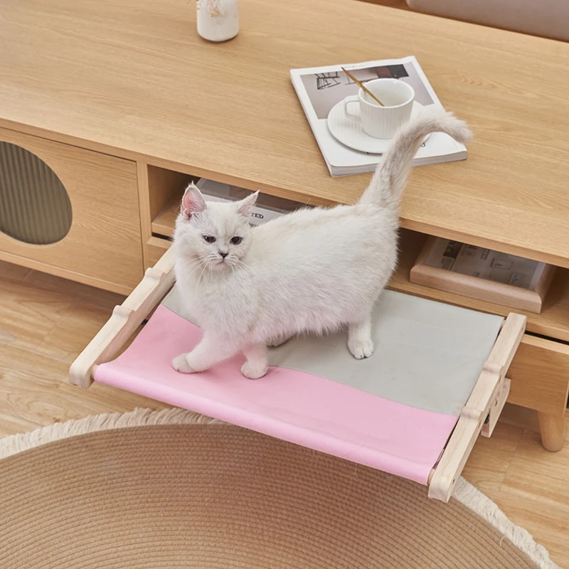 Spot Wholesale Hanging Cat Bed Window Perch Hammock Wood Cat Bed Hammock For Cats Buy Cat Bed