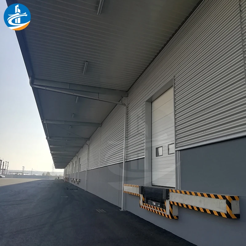 High Quality Large Span Metal Building Space Frame Prefabricated Steel Structure Cold Storage Building
