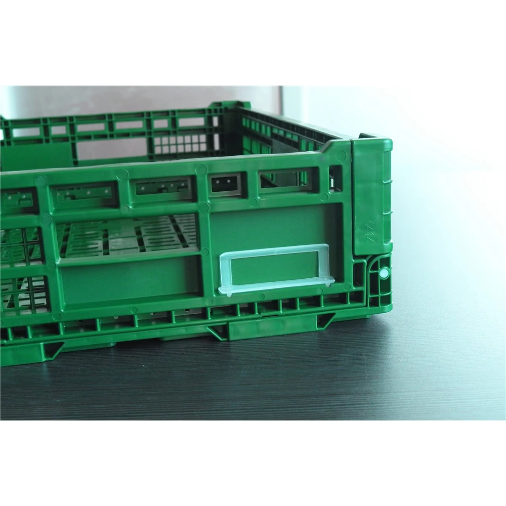 하이 퀄리티 600x400x140mm 과일 접을 수있는 상자 상자 메쉬 스타일 가정용 프로모션 가격