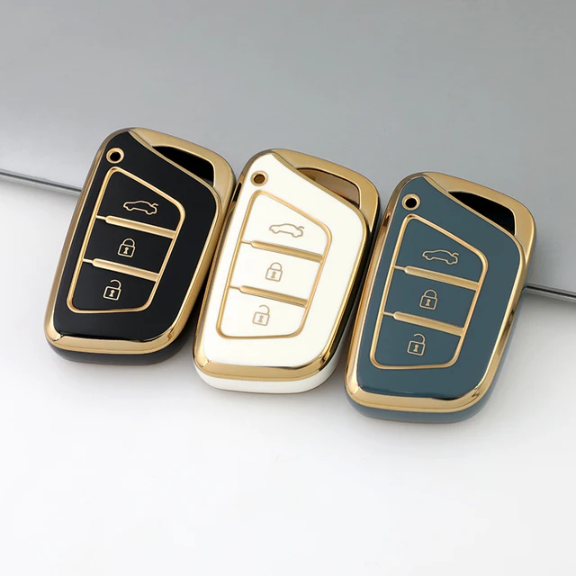 Car Remote Key Fob TPU Cover Case Fit for JAC T50 S2 S3 S4 S5 S7 Key Case Cover for Car keys
