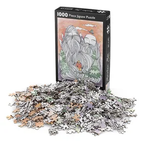The Manufacturer Hot Production Mountain Man Pattern Puzzle Series Custom 1000 Piece Puzzle For Adults