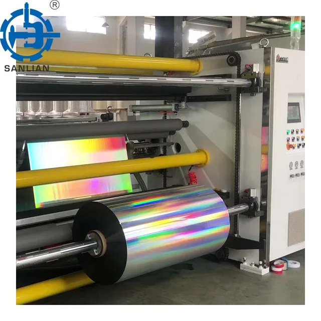 Custom High Precision All In One Holographic Film Slitting and Rewinding Machine