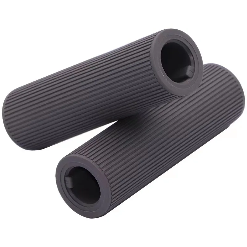 Non-Slip Gray Handlebar Grips for Xiaomi Electric Scooter Parts 4 Lite PRO4 MI4 Durable Rubber Cover