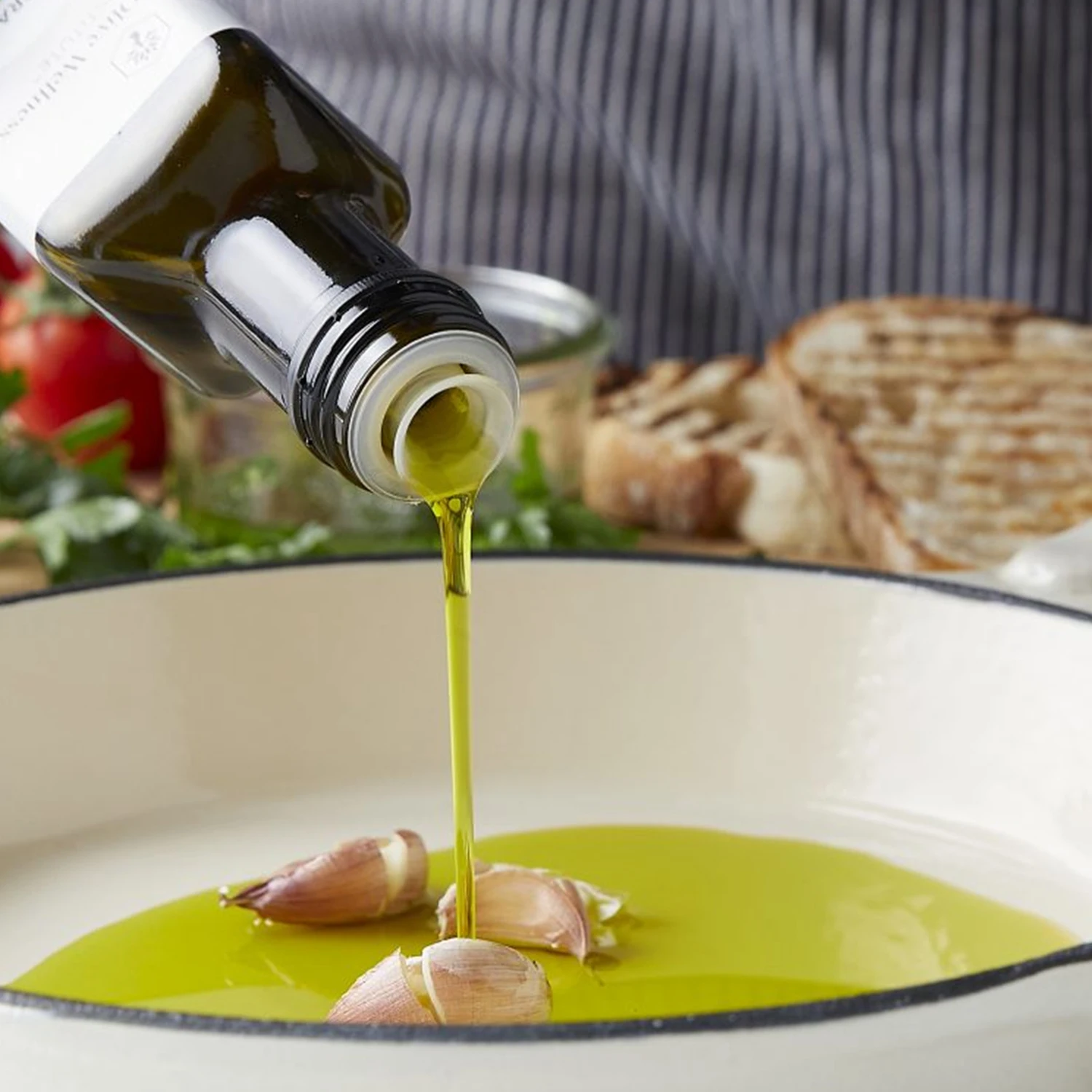 Custom Printed 250ml 500ml 750ml 1000ml Oil Glass Bottles for Olive Oil