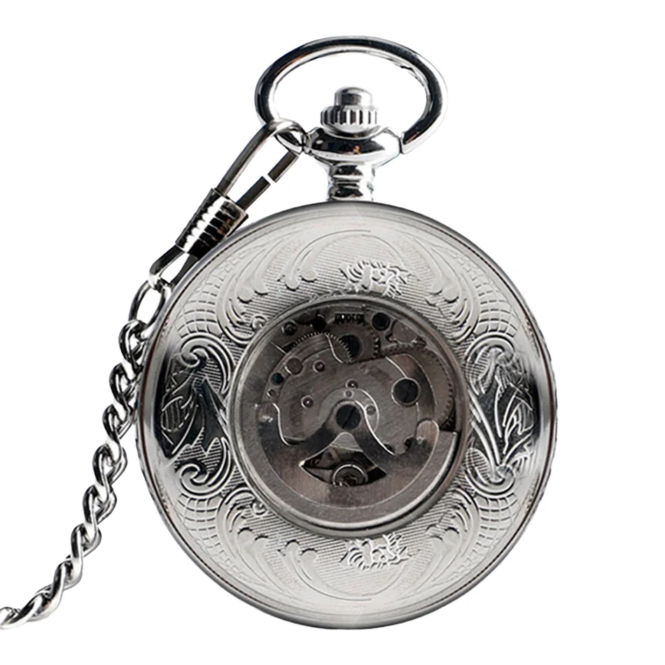 Skeleton Automatic Pocket Watch OM-540936