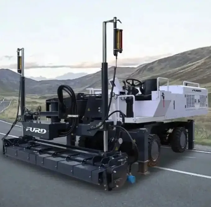 Concrete Paver Concrete Vibrator Laser Power Screed Laser Screed Machine