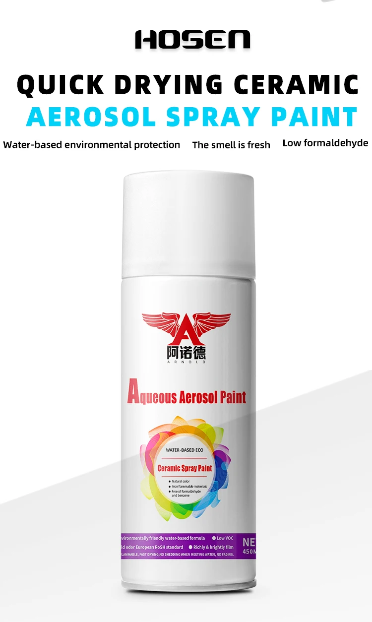 Arnold Aerosol Wall Spray Painting Repair Paint Waterbased Safe