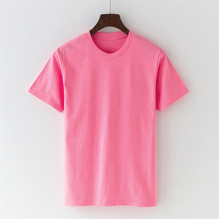 Wholesale High Quality Mens Blank Camisas 100% Cotton Tshirt Printing ...